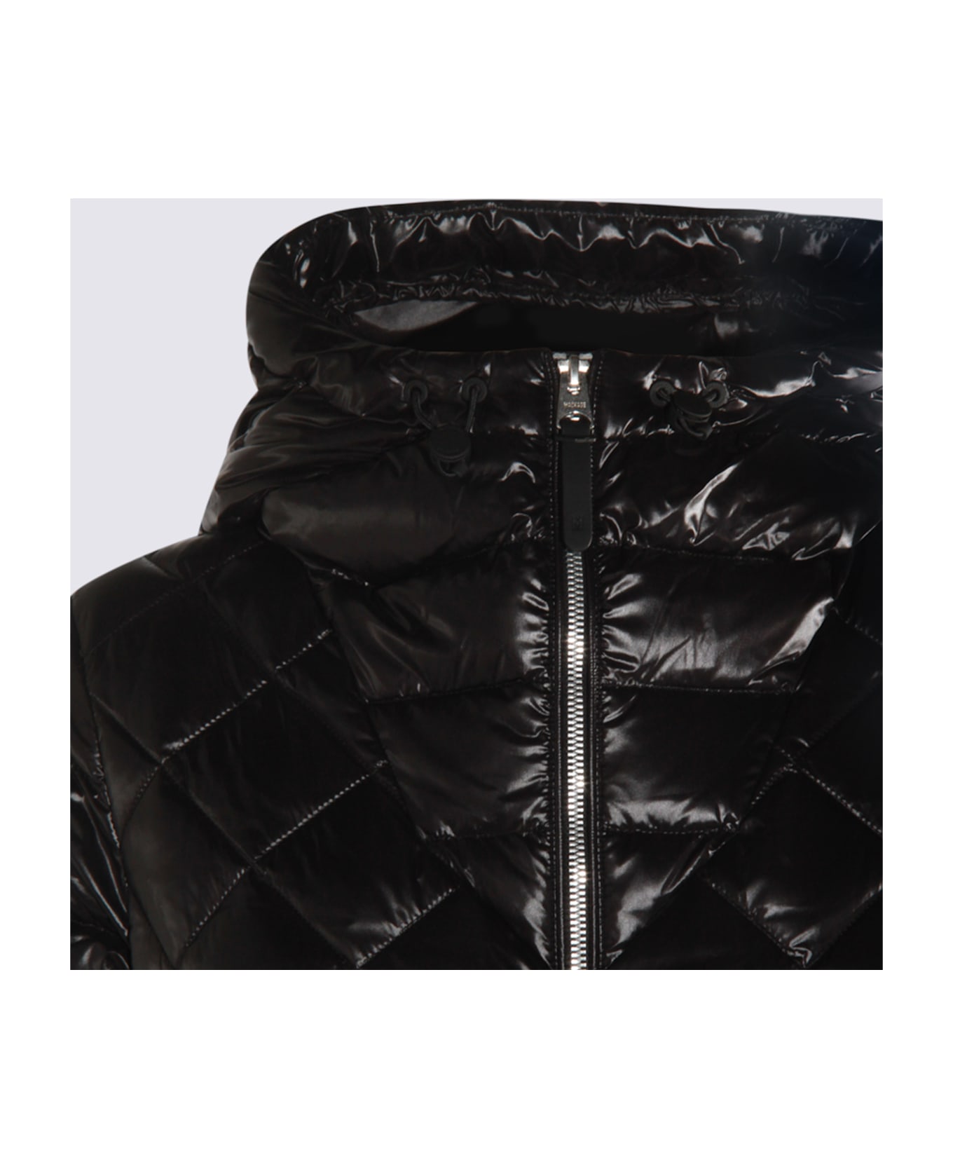 Mackage Black Nylon Down Jacket - Black