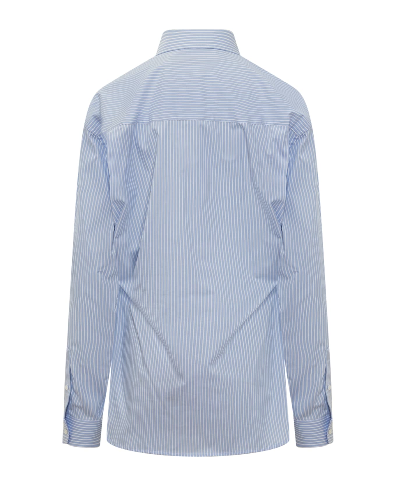 DARKPARK Anne Tailored Shirt - BLUE/WHITE シャツ