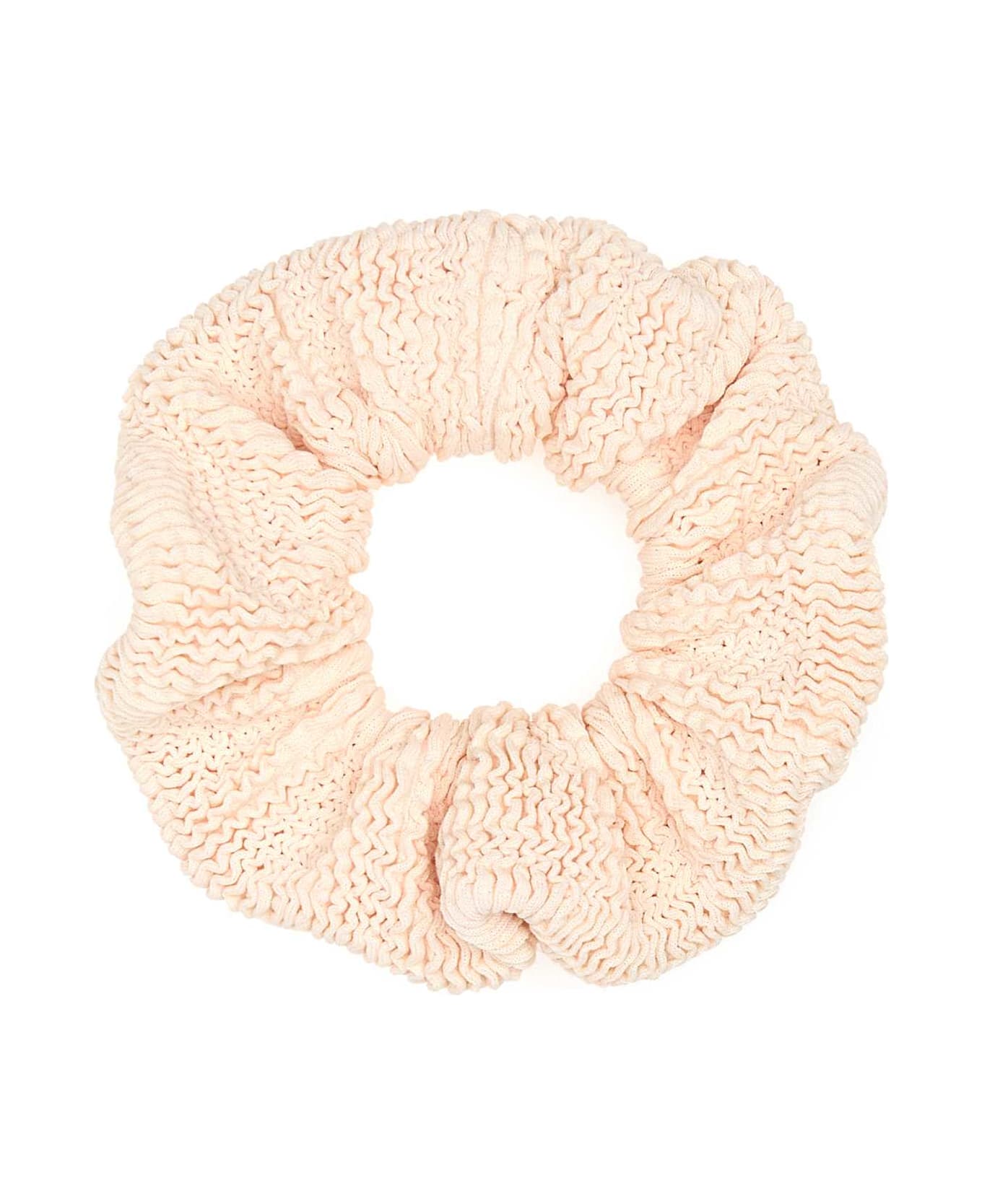 Hunza G Light Pink Fabric Scrunchie - BLUSH