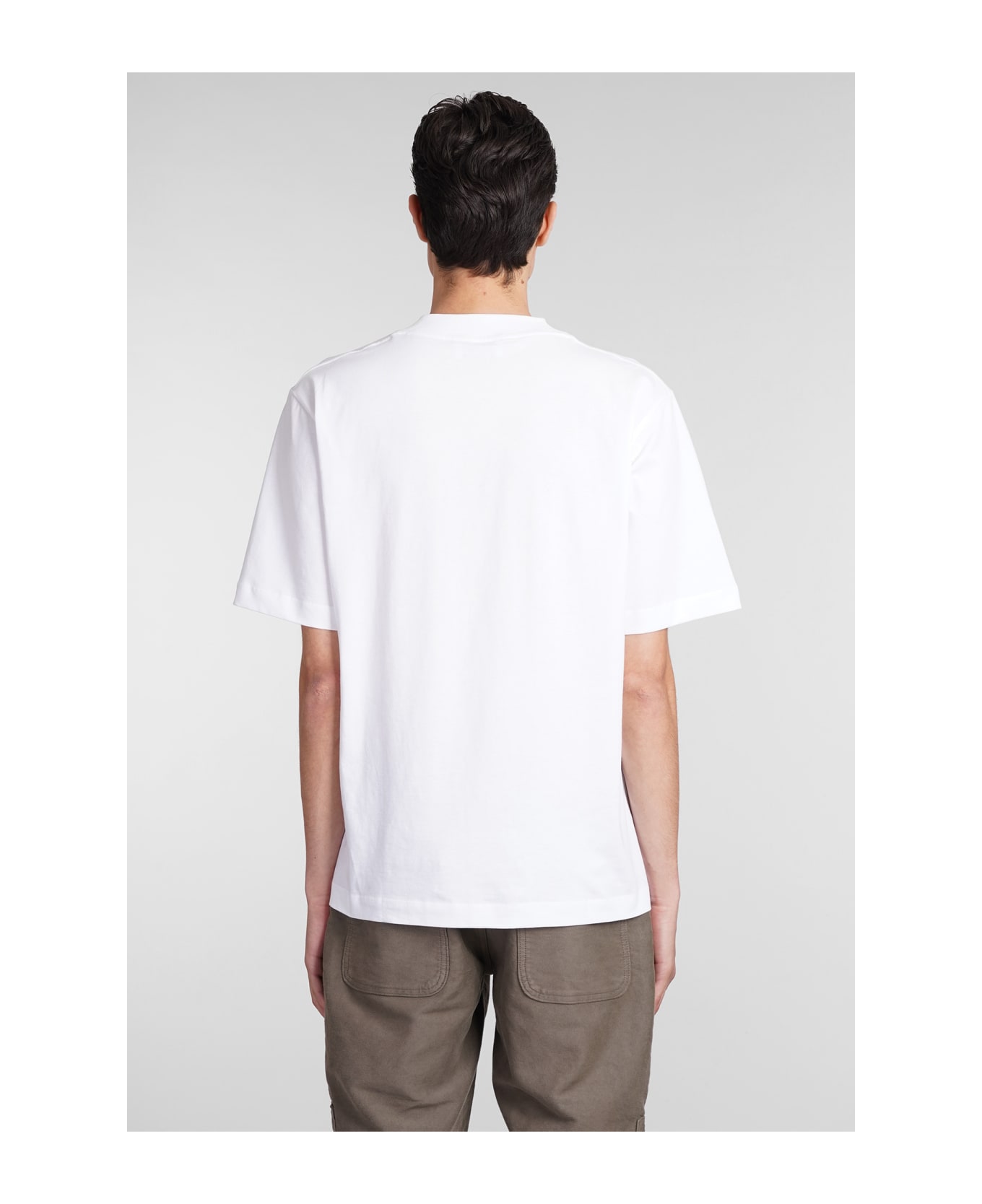 Études T-shirt In White Cotton - white シャツ