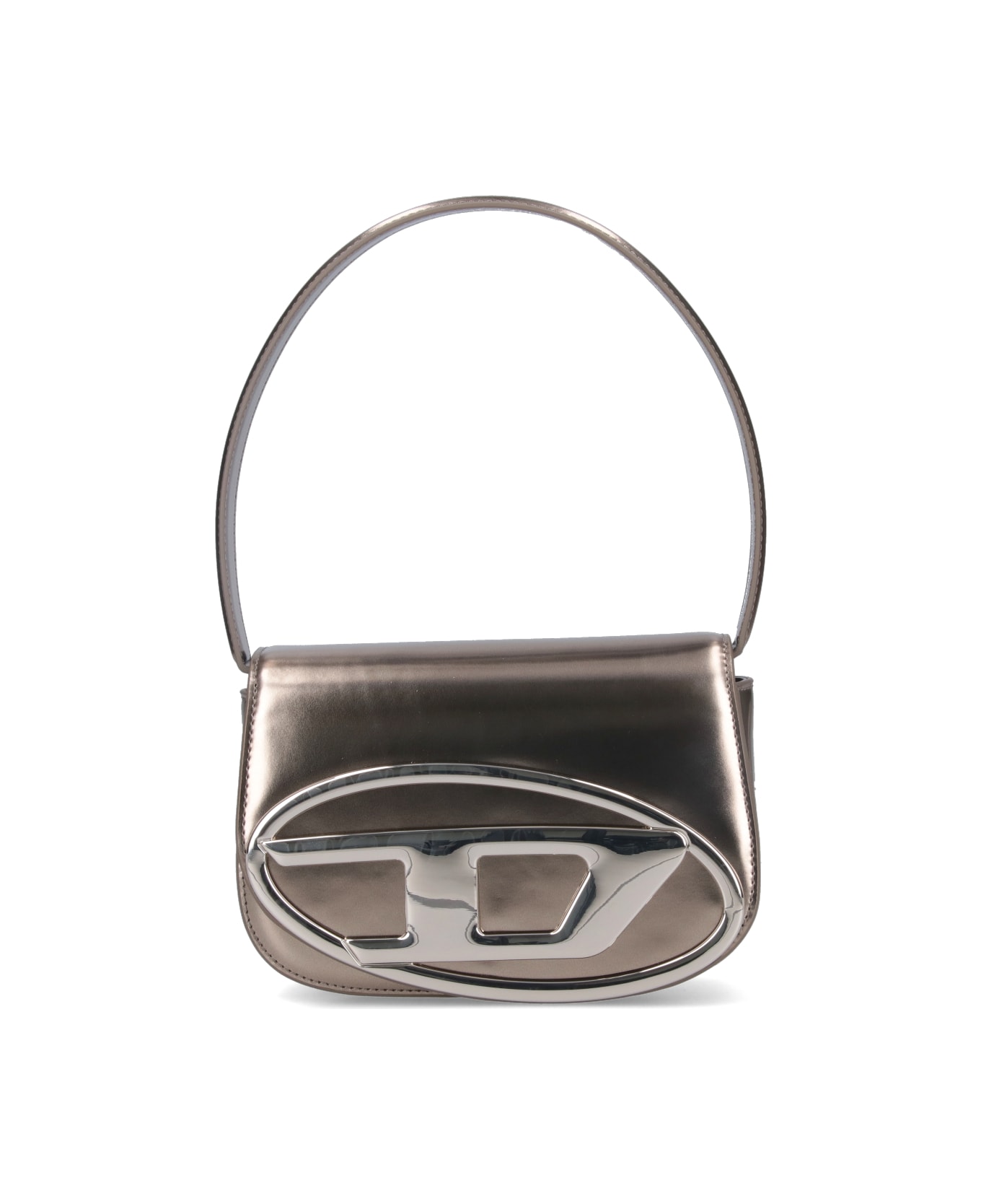 Diesel 1dr Leather Bag - GOLD