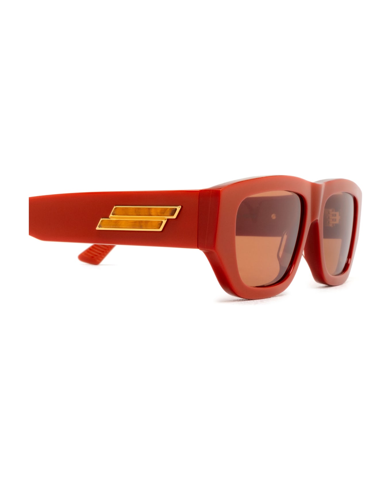 Bottega Veneta Eyewear Bv1252s Orange Sunglasses - Orange
