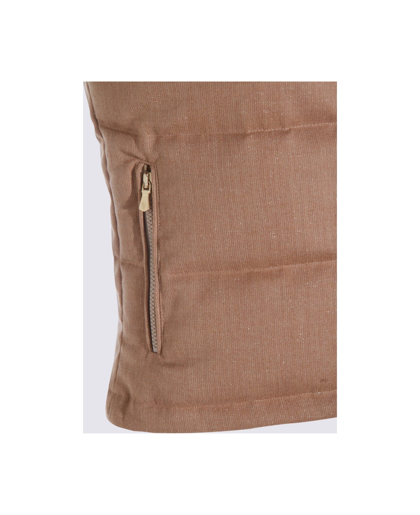 Eleventy Sand Wool Down Jacket - Sand