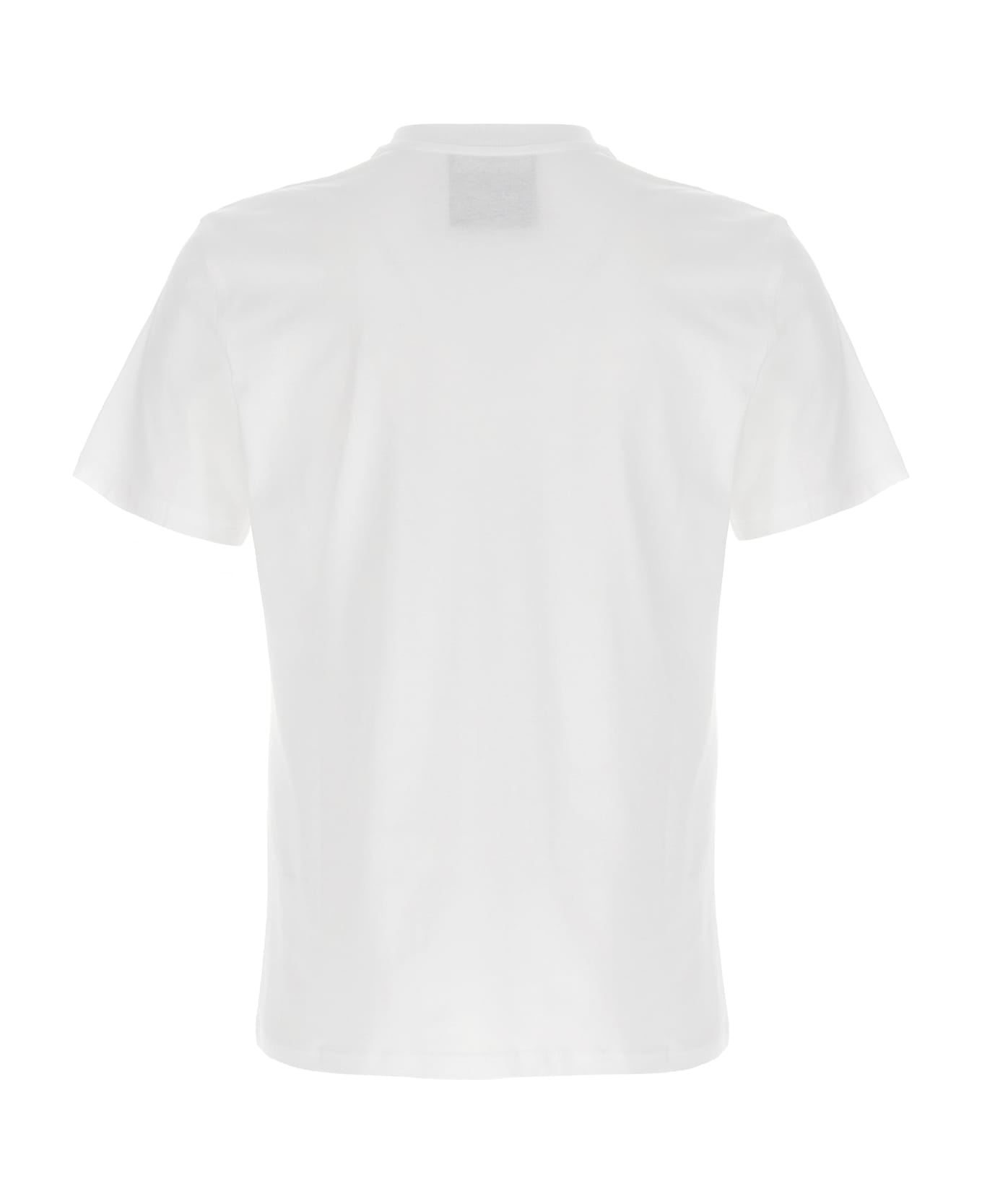 Moschino Logo Embroidery T-shirt - White