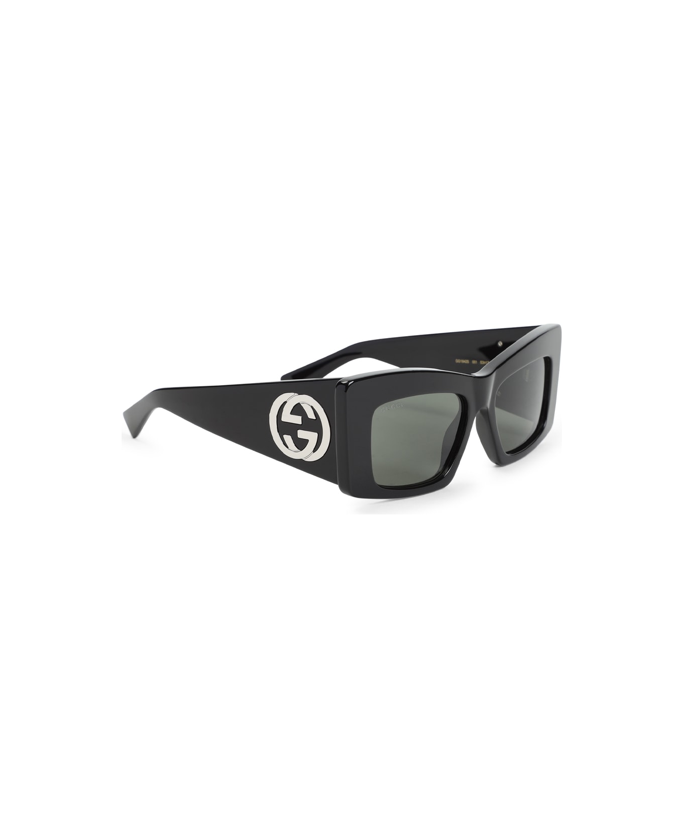 Gucci Gg1842s Sunglasses - Black Green Grey