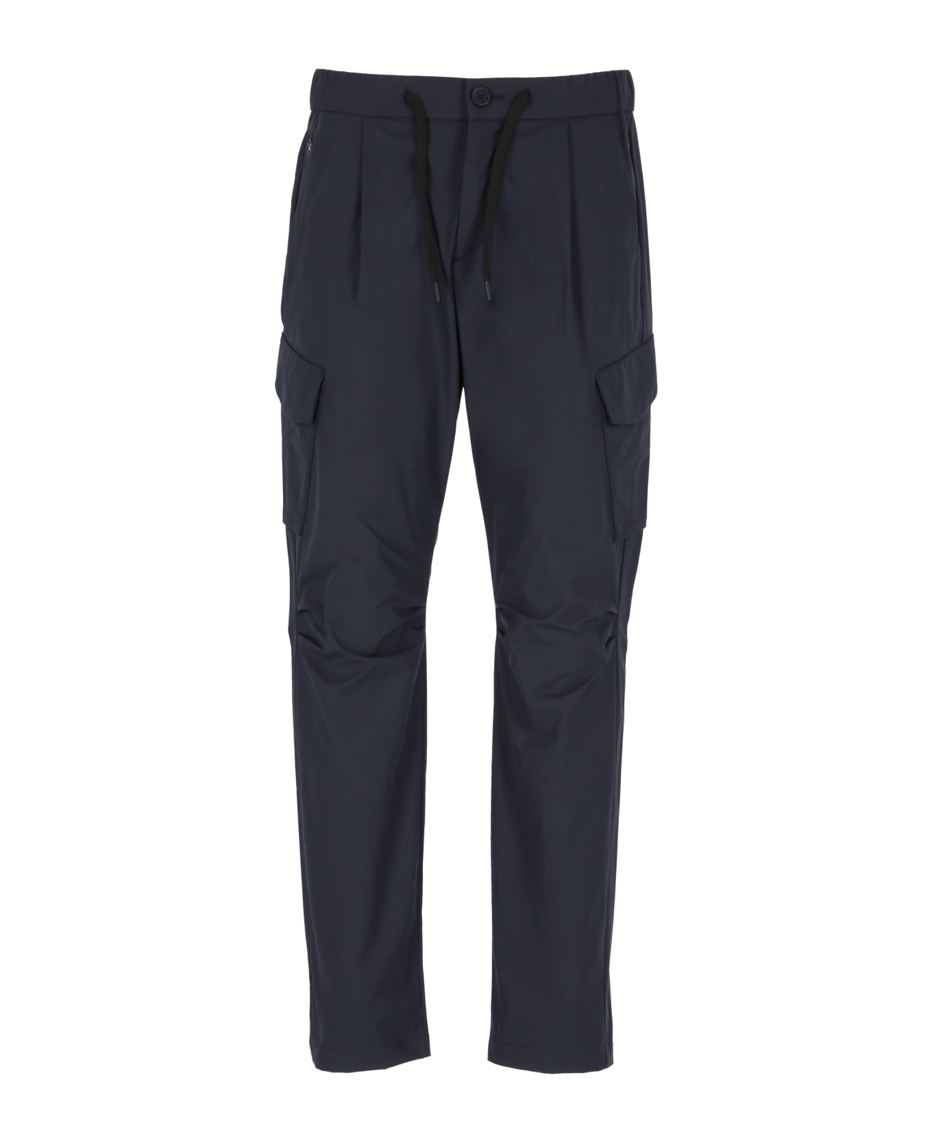 Herno Pantalone Laminer Con Tasca A Trousers - Blue