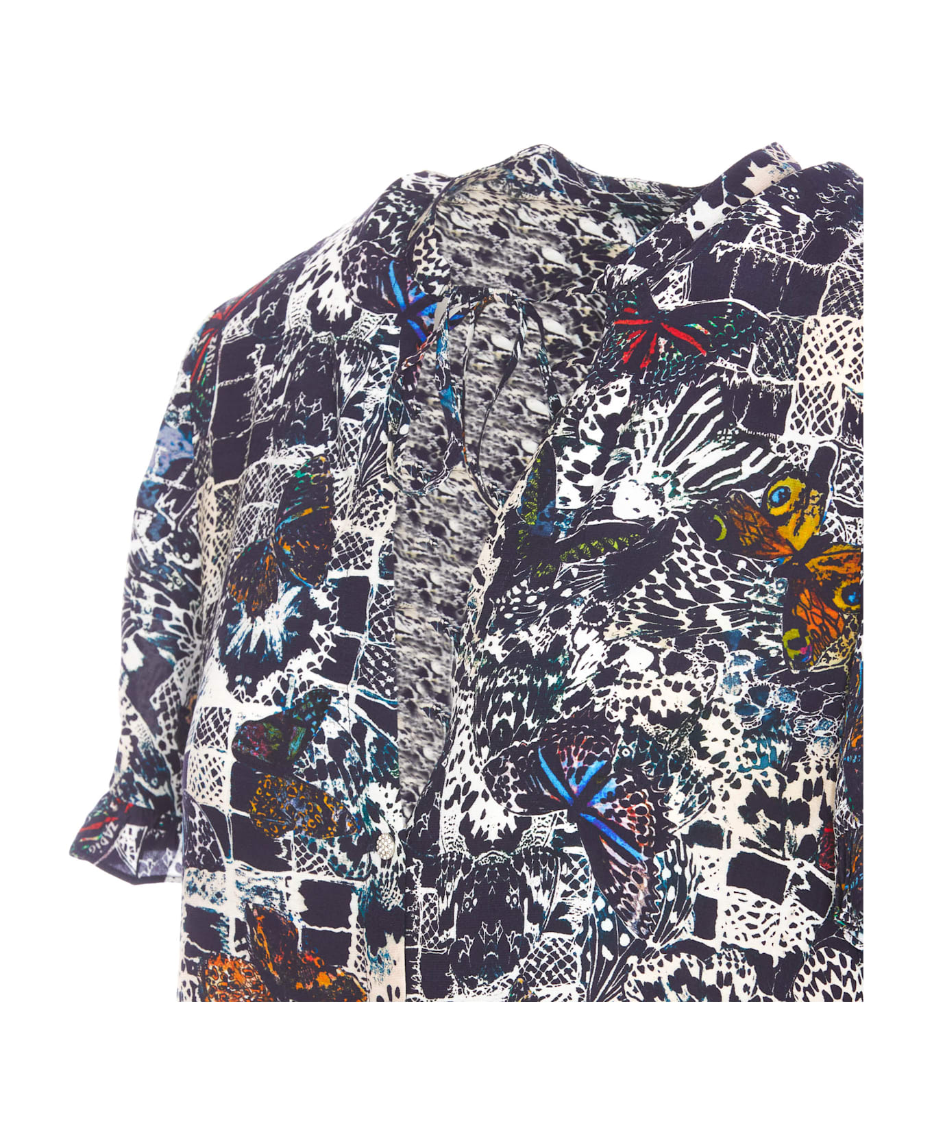 Zadig 
Voltaire Tafiz Soft Butterflies Shirt - Multicolor
