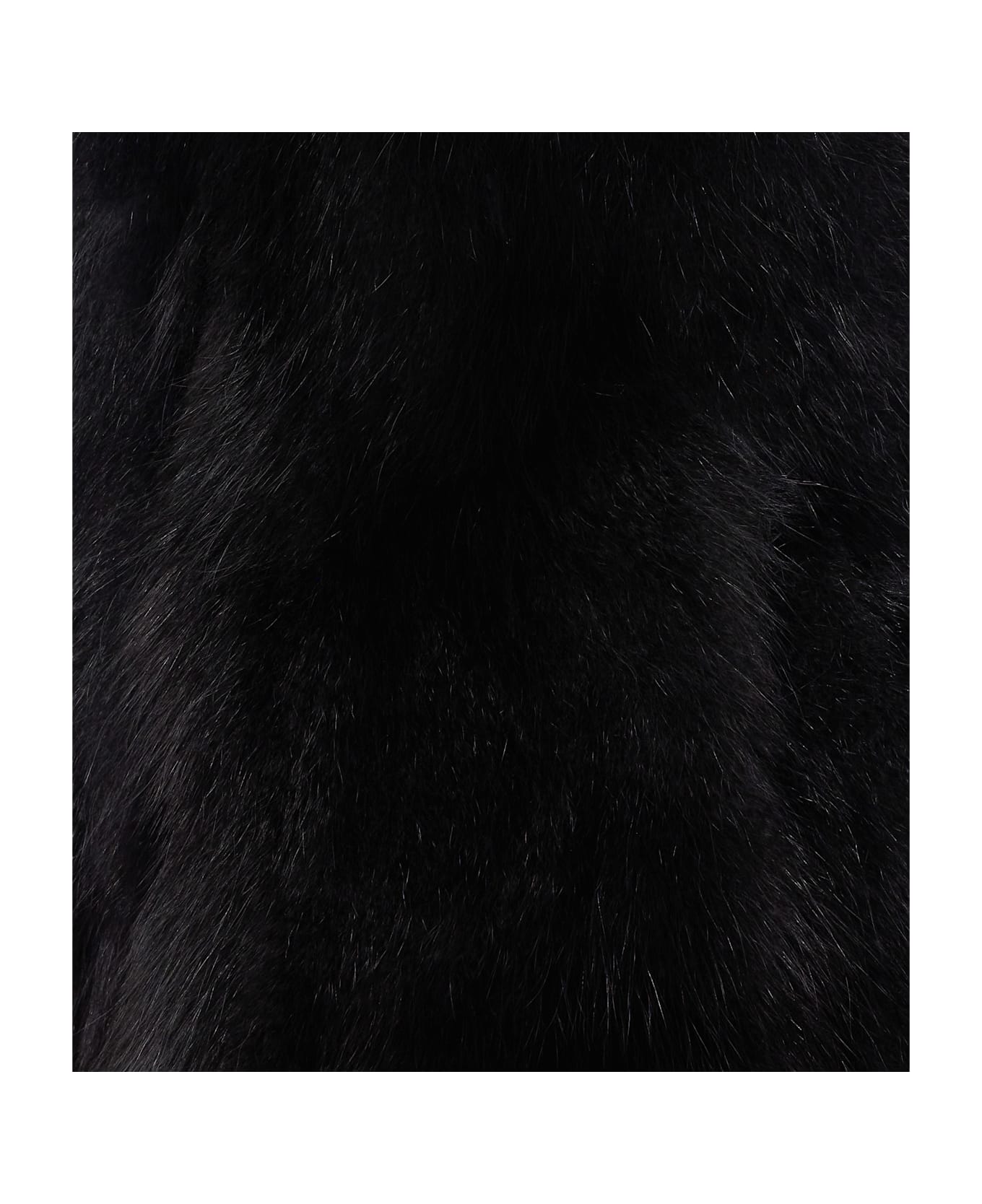 Bully Fur Vest - Black