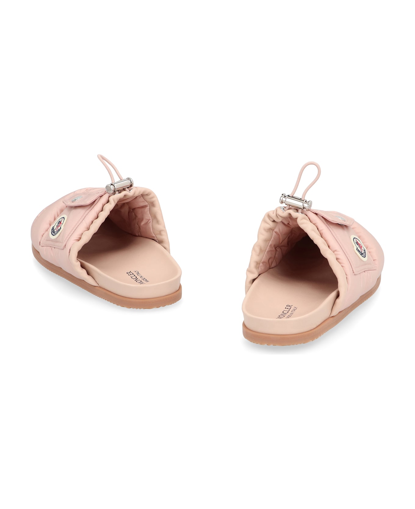Moncler Mon Pocket Mules - Pink