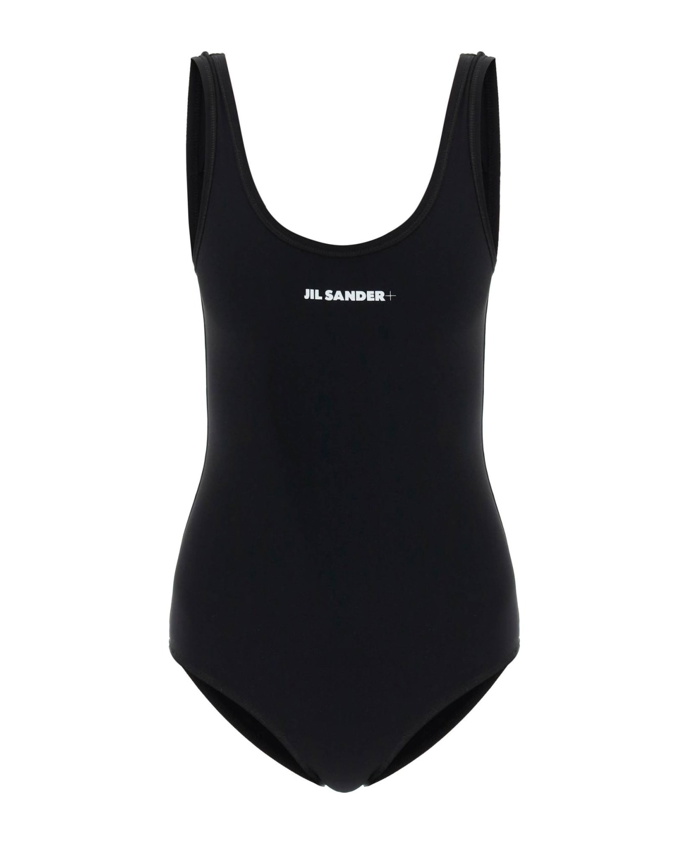 Jil Sander Black Swimsuit In Polyamide Blend - 001