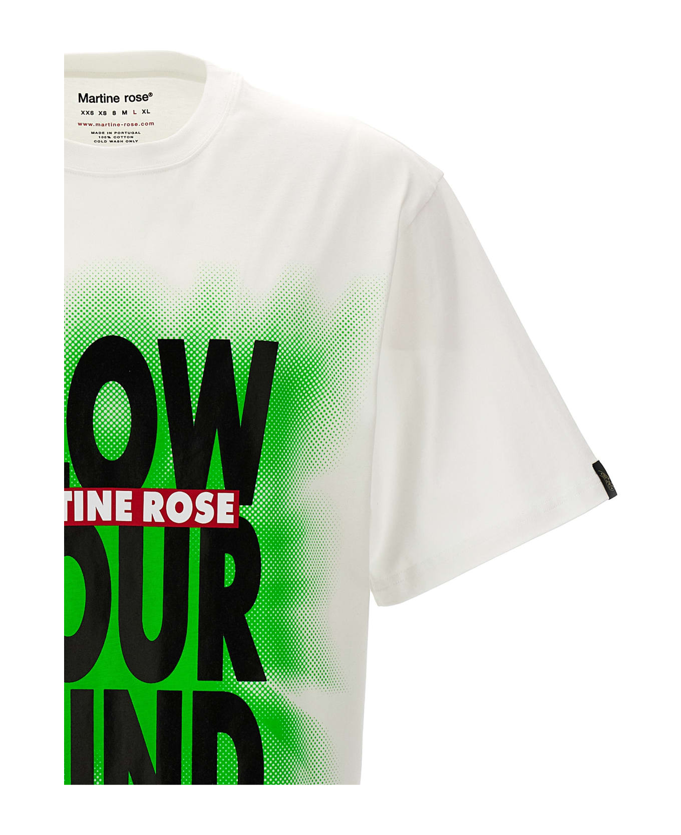 Martine Rose 'blow Your Mind' T-shirt - White