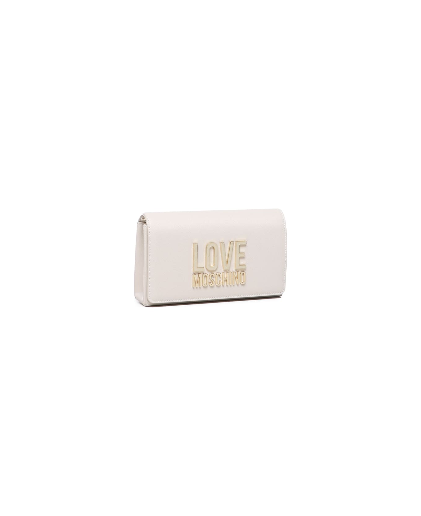 Love Moschino Smart Daily Shoulder Bag - Ivory バッグ