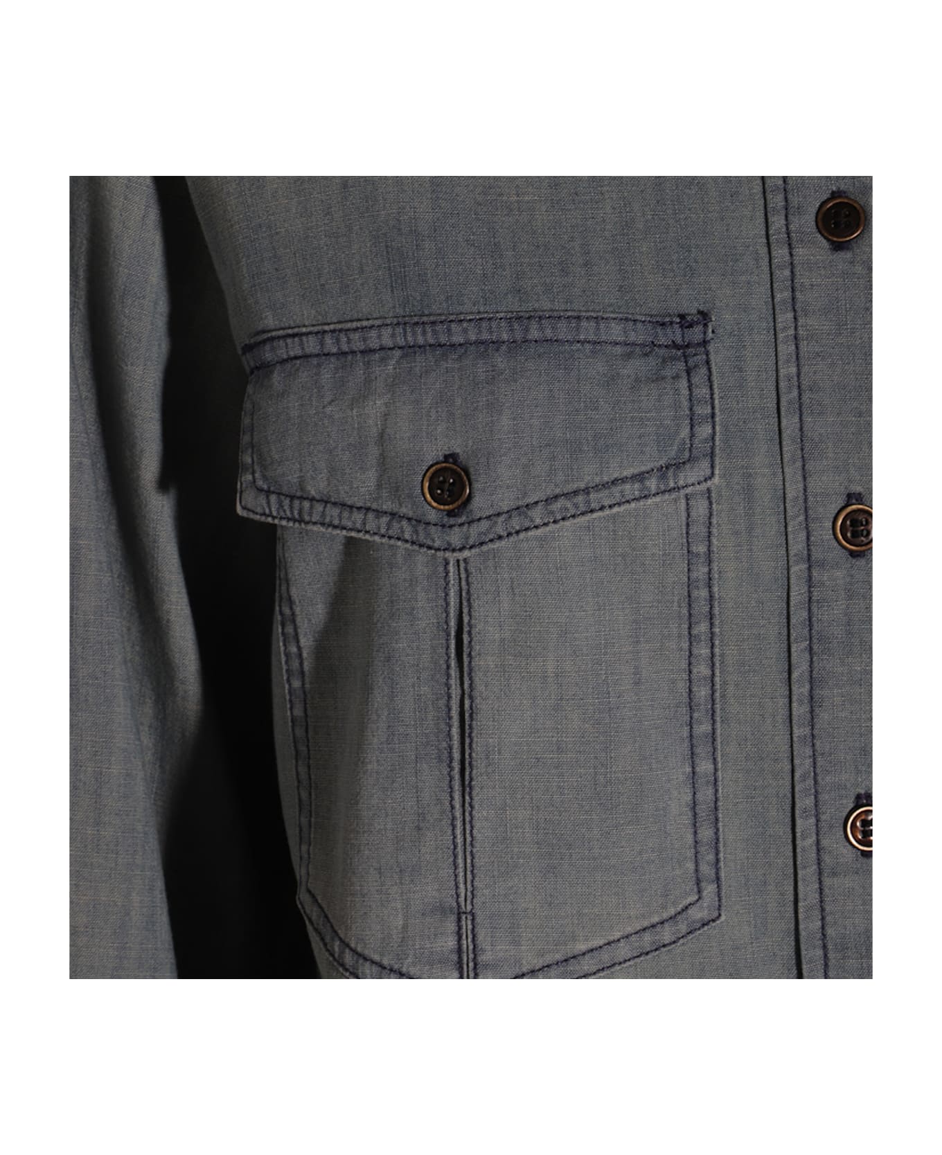 Marant Étoile Blue Cotton Ovelia-ga Shirt - Blue