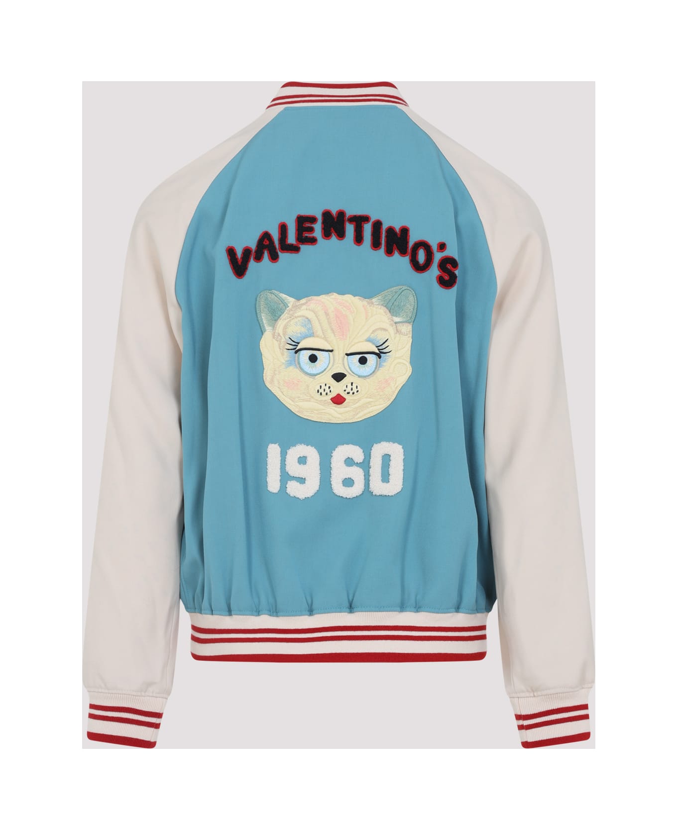 Valentino Viscose Jacket - Dya Blu Lake Burro