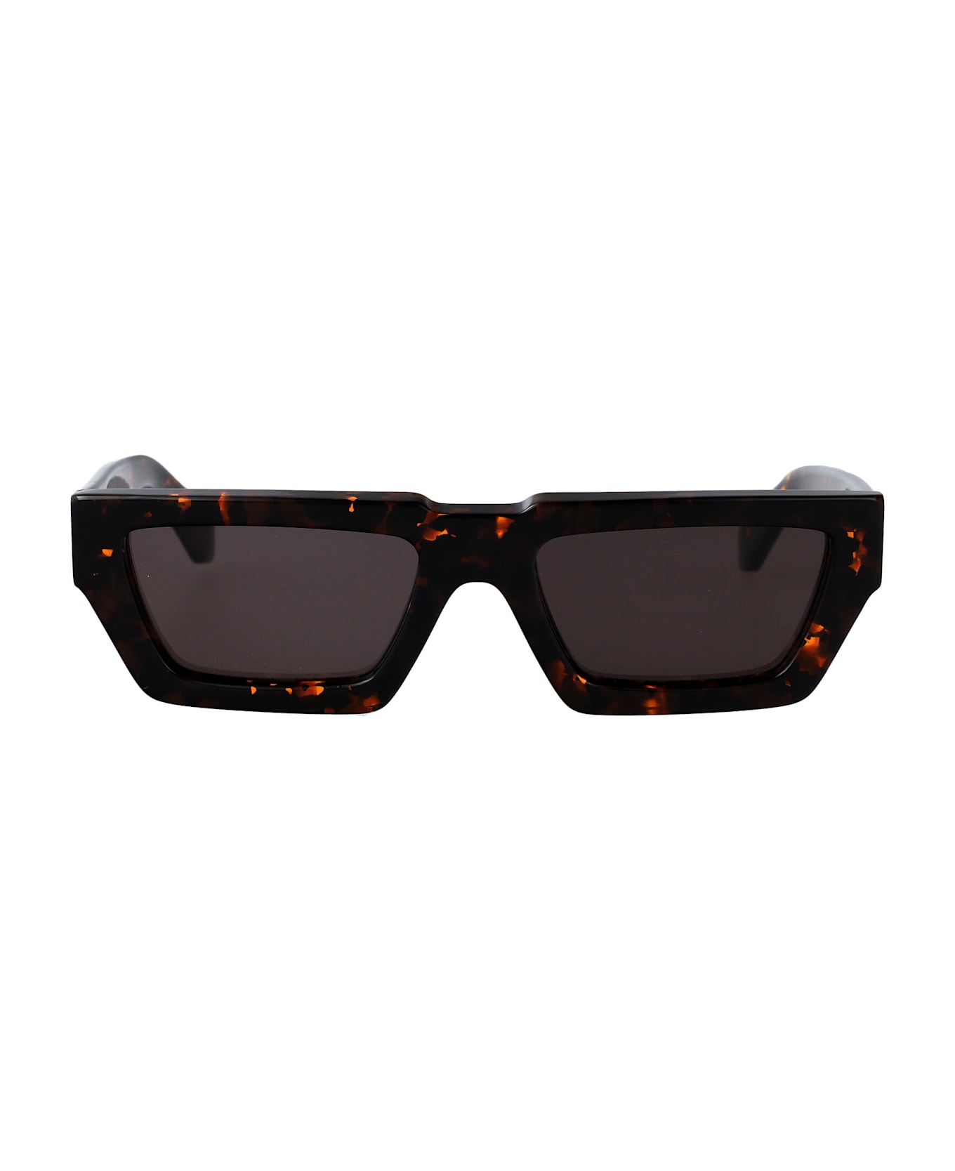 Off-White Manchester Sunglasses - HAVANA DARK GREY
