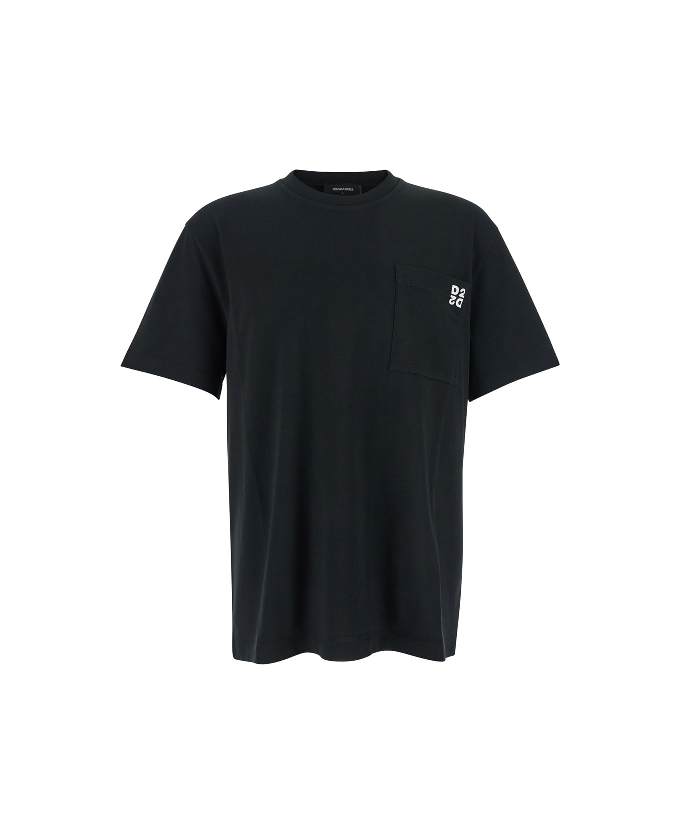 Dsquared2 Bi Pack Tee Reg Fit - White/black