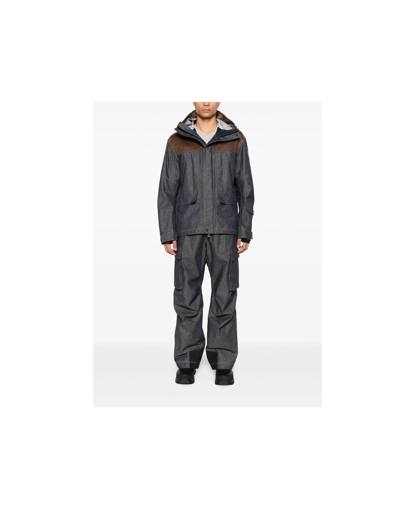 Moncler Grenoble Outerwear - GREY