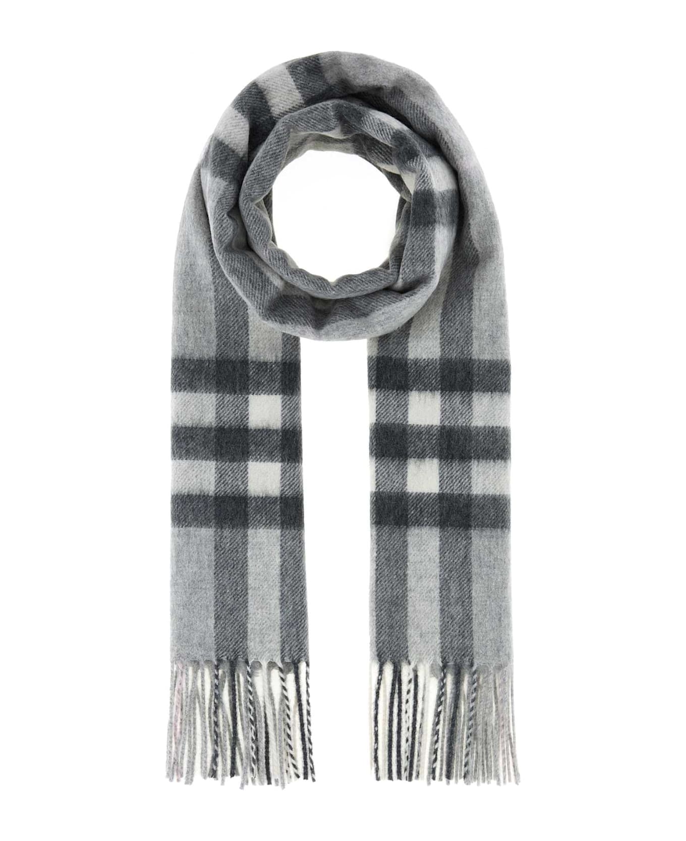 Burberry Embroidered Cashmere Scarf - MITTEN