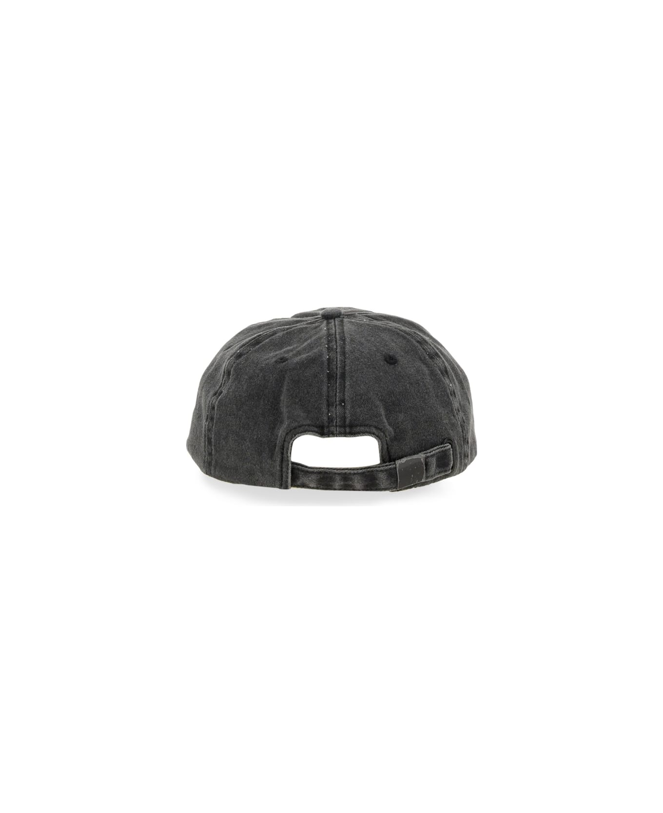 Versace Jeans Couture Baseball Hat With Logo - BLACK