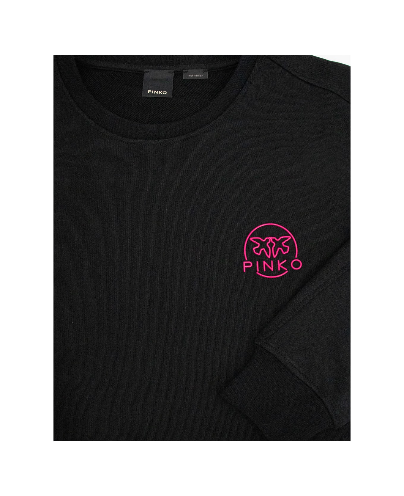 Pinko Sweatshirt - NERO LIMOUSINE フリース