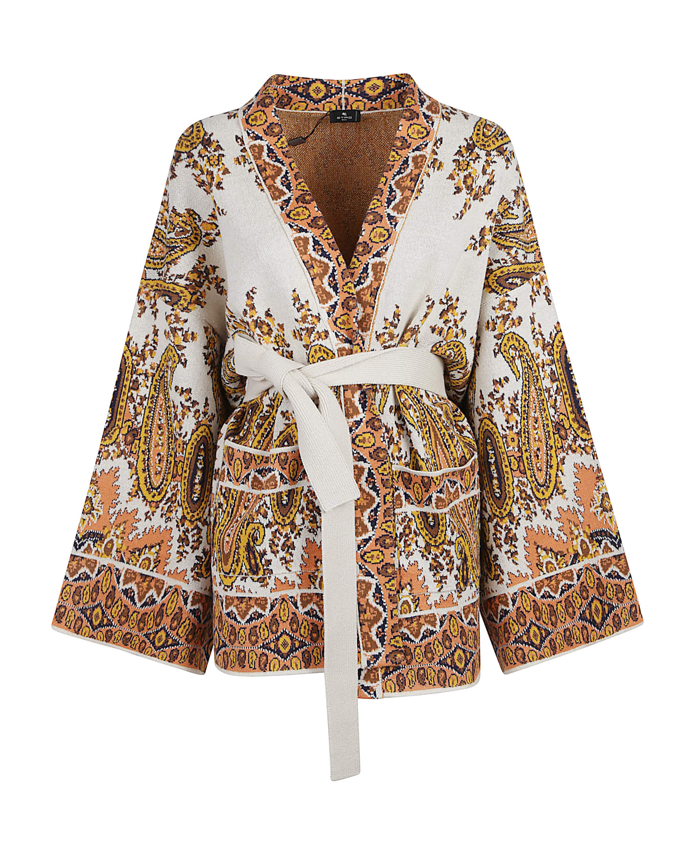 Etro Cardigan - Beige Fantasia