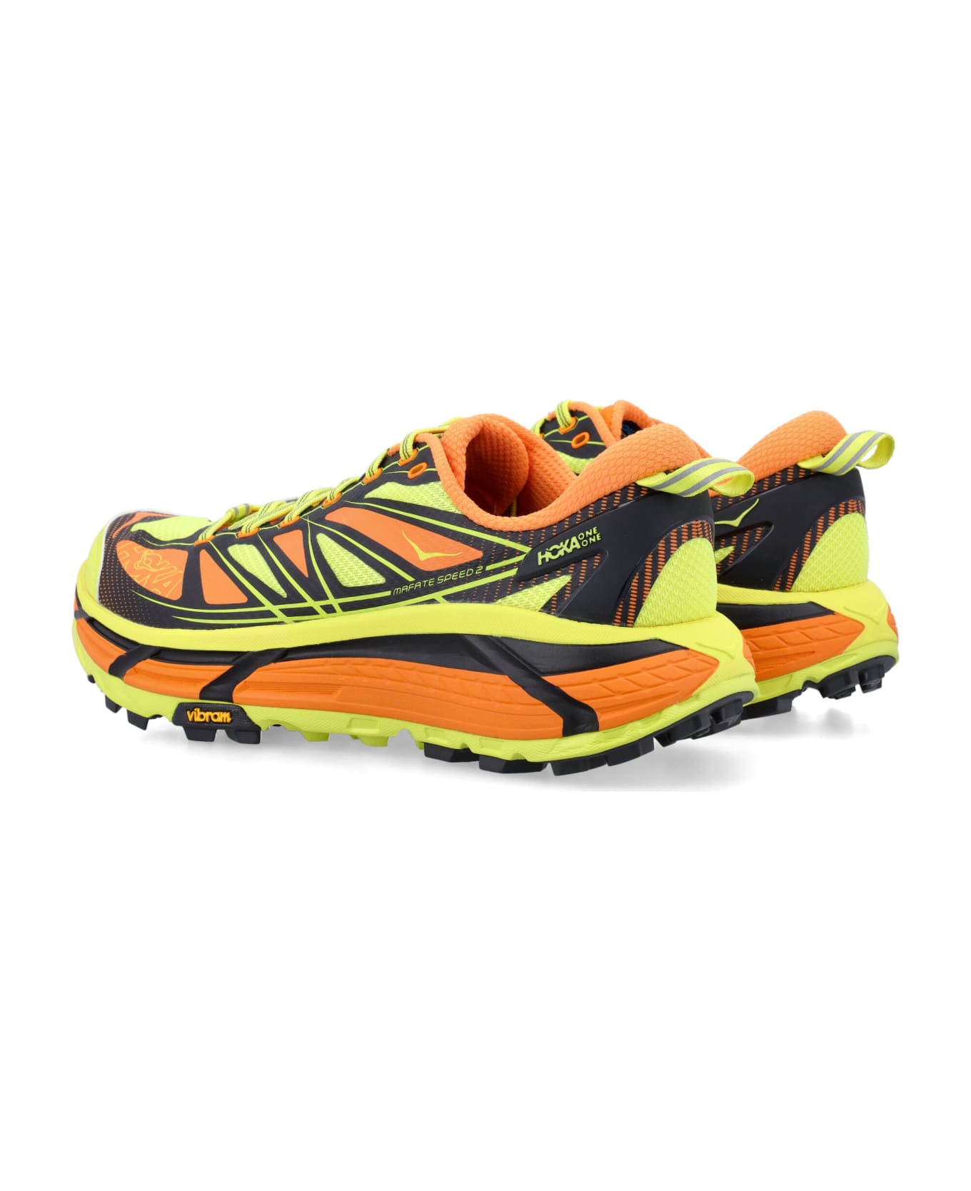 Hoka U Mafate Speed 2 Sneakers - ELECTRIC TANGERINE