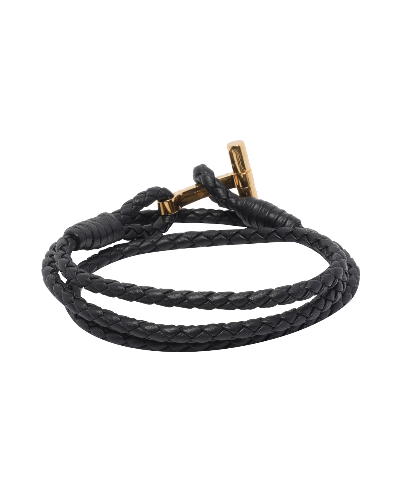Tom Ford T Wrap Bracelet - Black