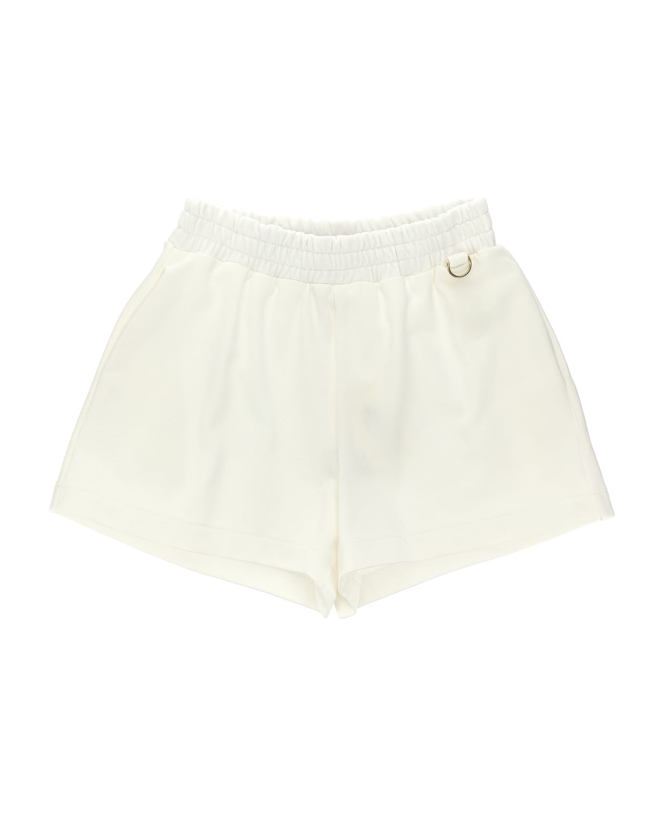 Fendi Sweatshirt Bermuda Shorts - White ボトムス