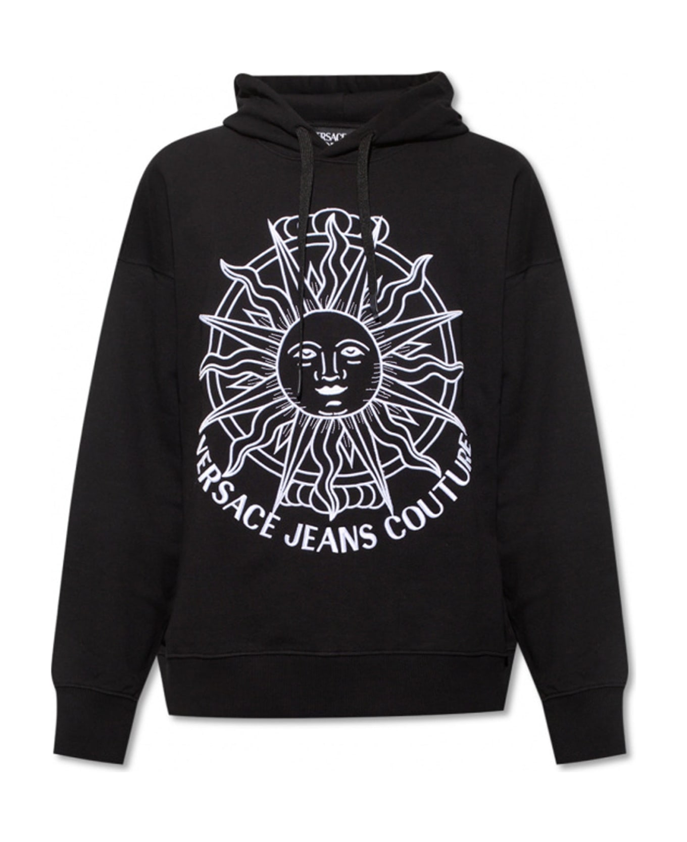 Versace Jeans Couture Jeans Couture Hooded Sweatshirt - Black