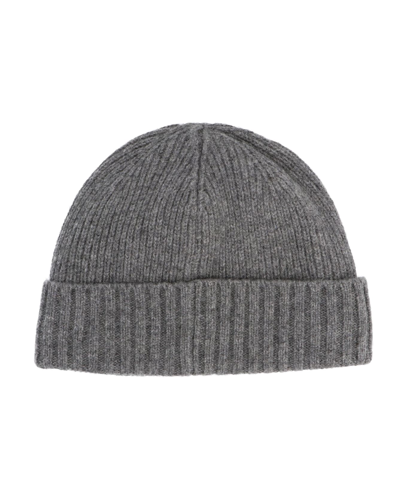 Barbour Carlton Ribbed Beanie - Gray