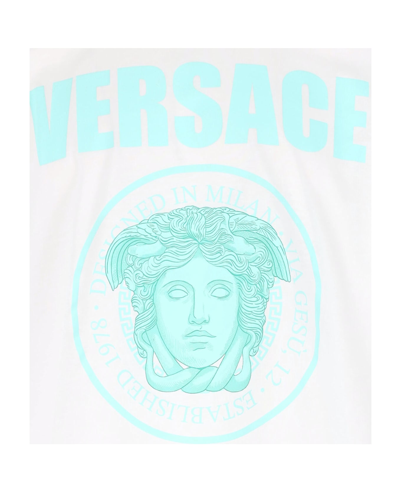 Versace 
medusa Rock
 T-shirt - White