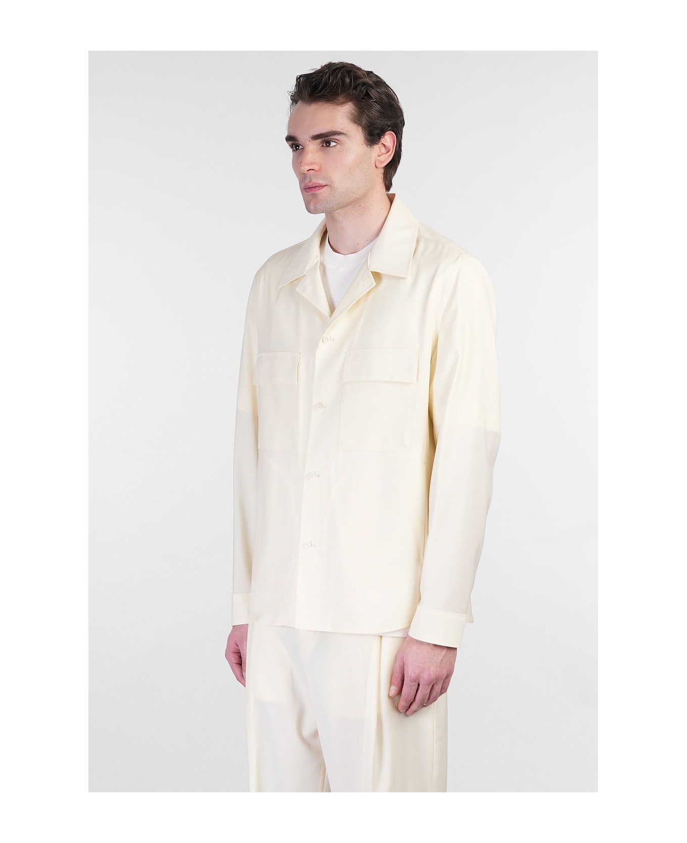 Briglia 1949 John Casual Jacket In Beige Wool - beige