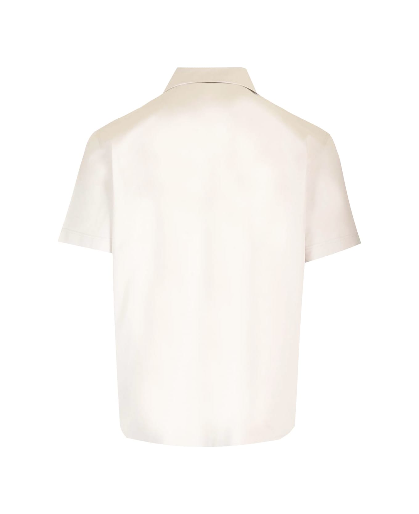Palm Angels Cotton Polo Shirt - grey