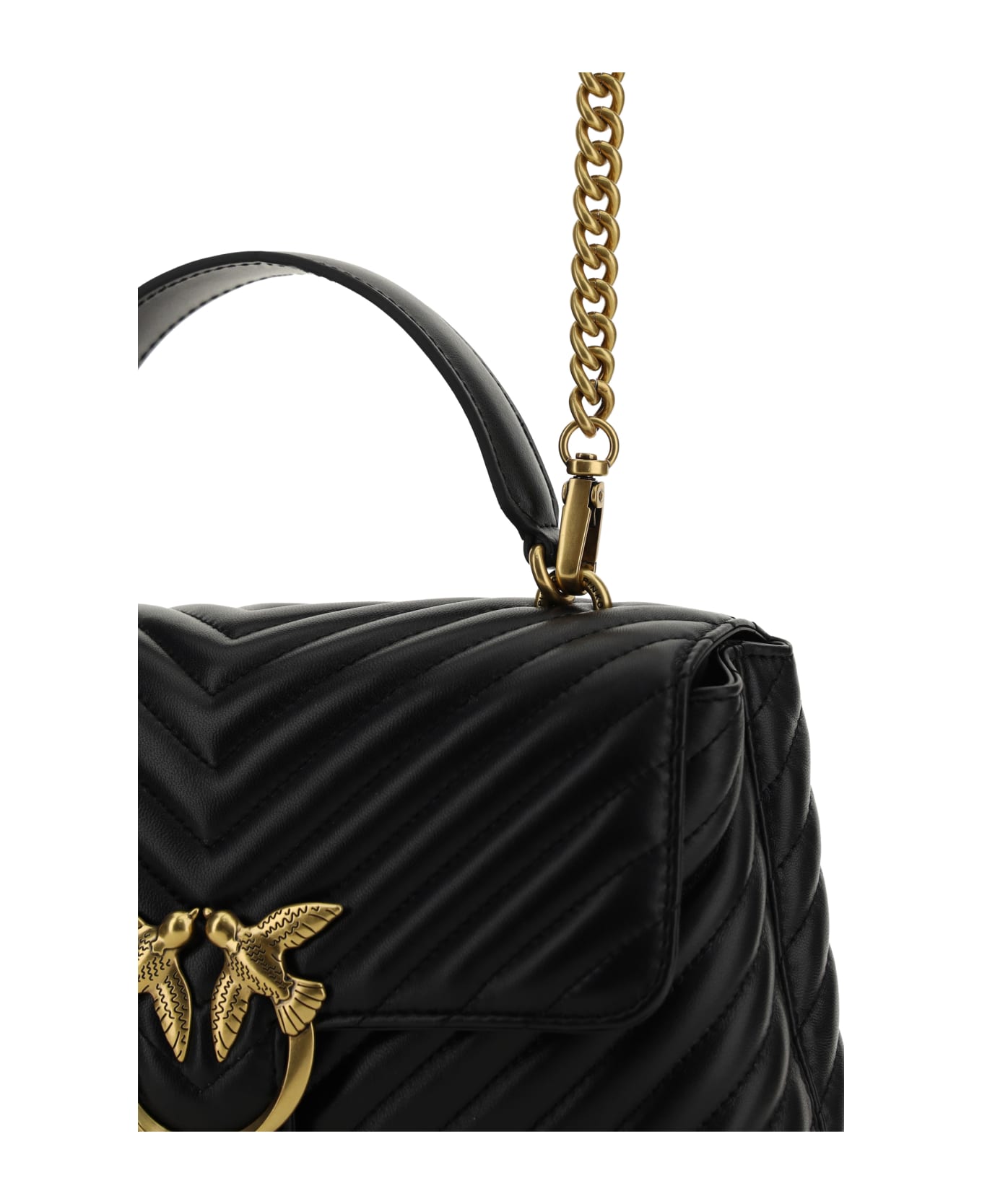 Pinko Love Lady Handbag - Black