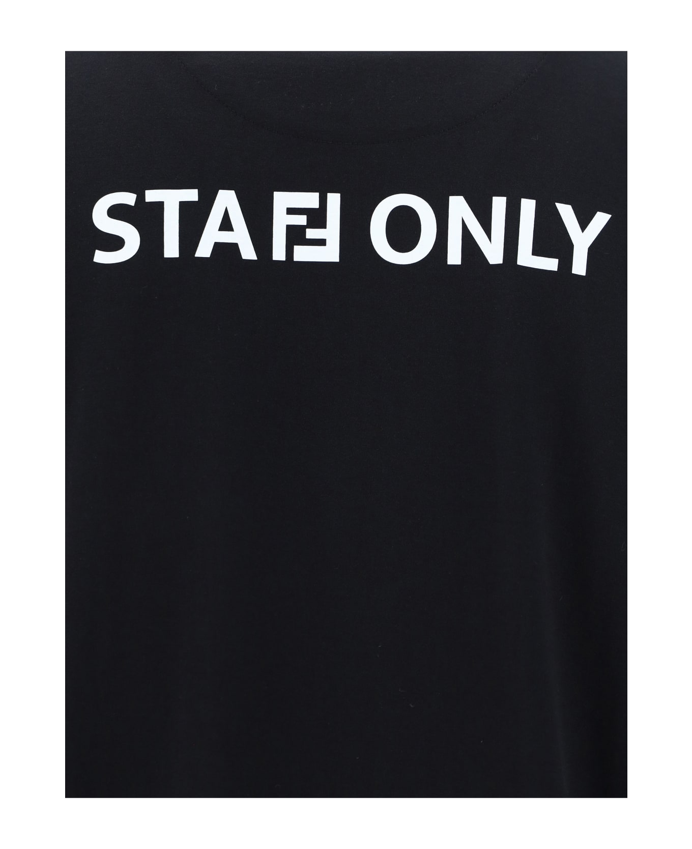 Fendi 'staff Only' T-shirt - Nero
