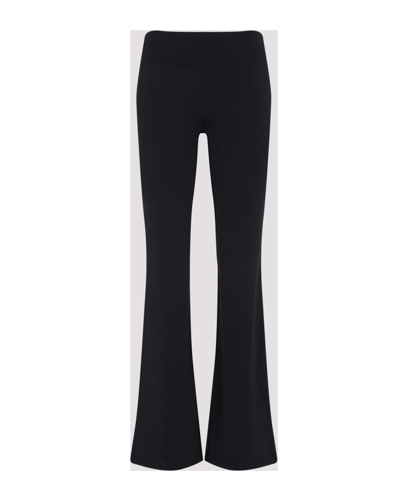 Courrèges Scuba Tech Jersey Bootcut Pants - Black