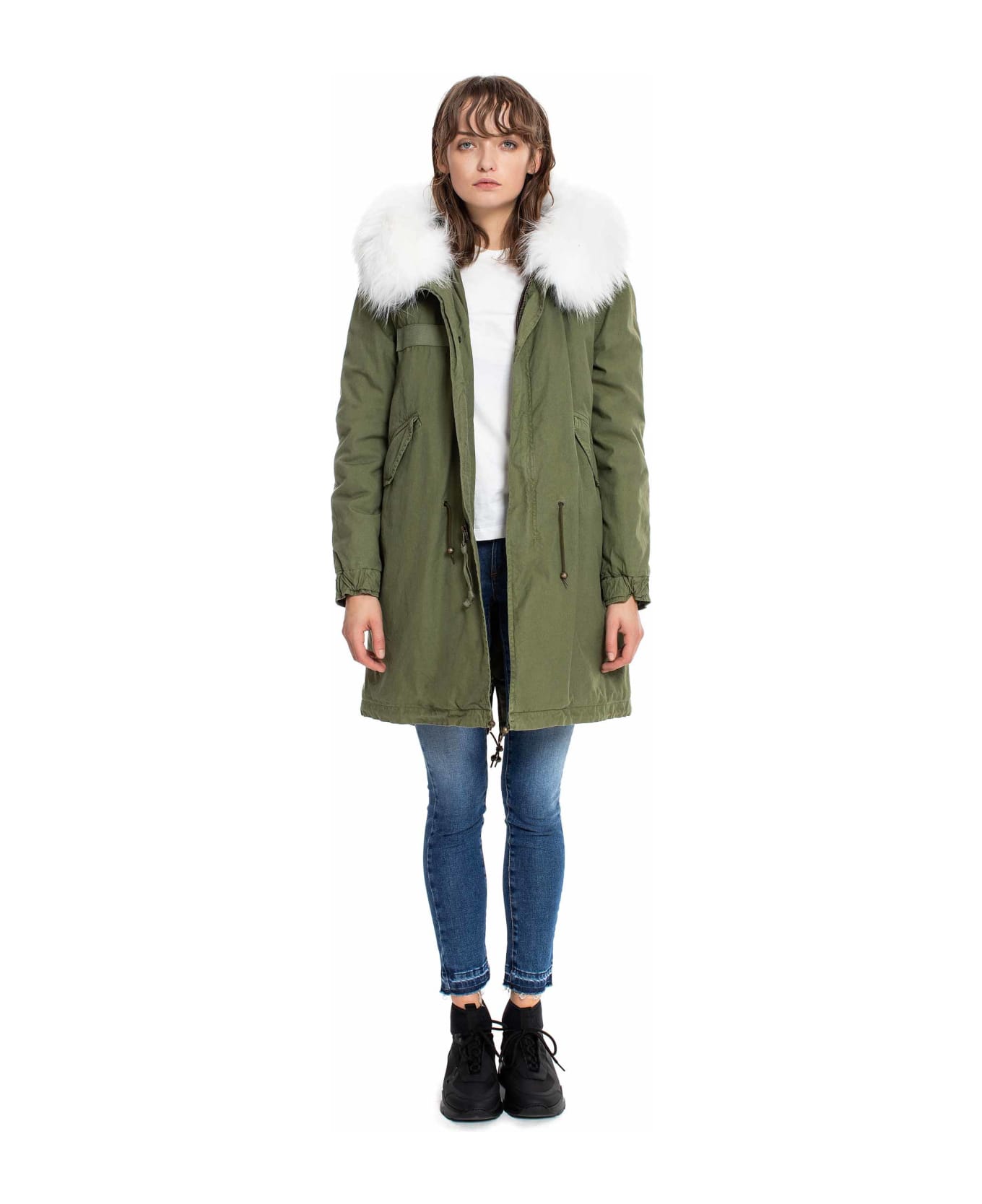 Mr 
Mrs Italy Army Parka - WHITE