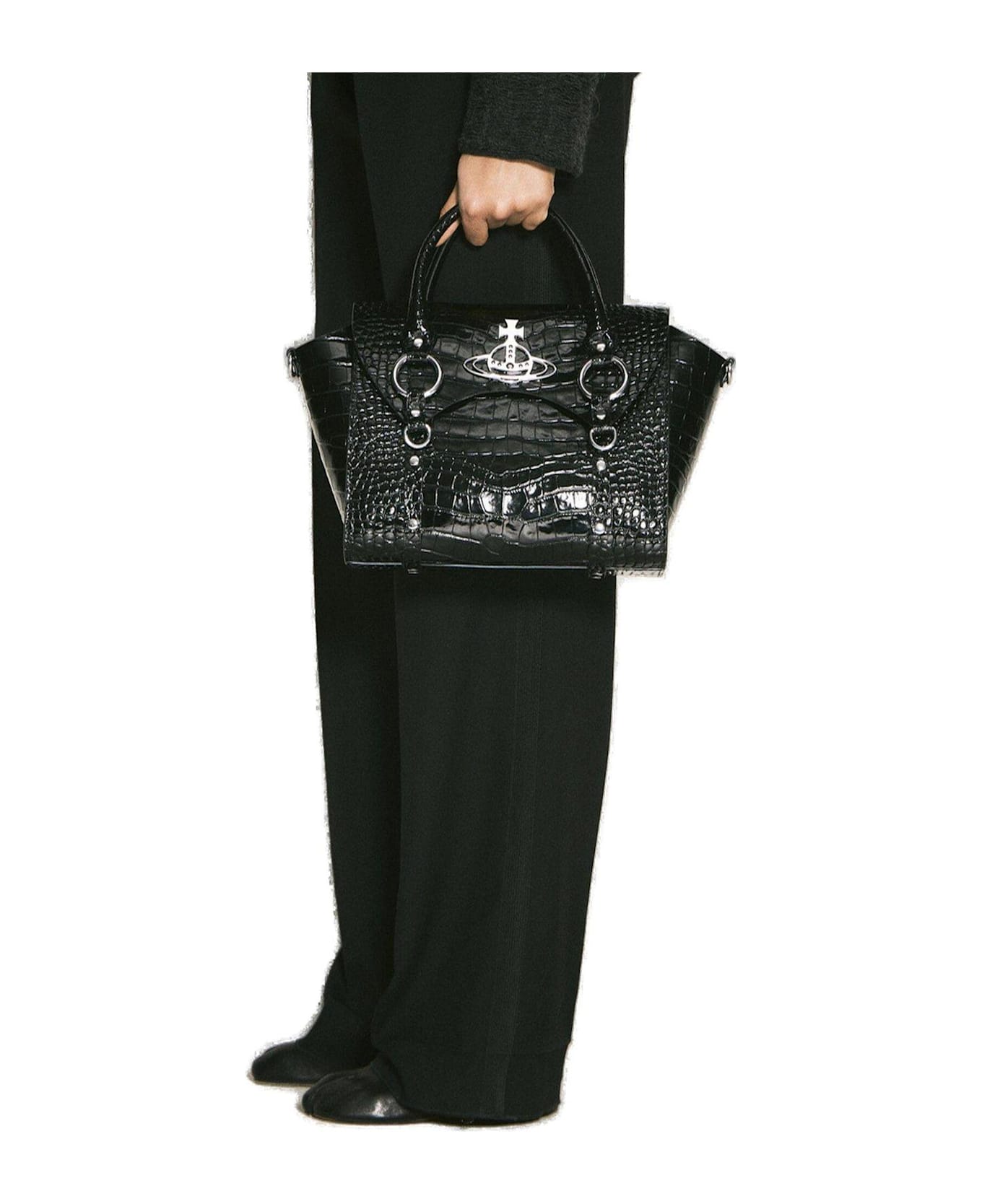 Vivienne Westwood Betty Medium Handbag - Nero