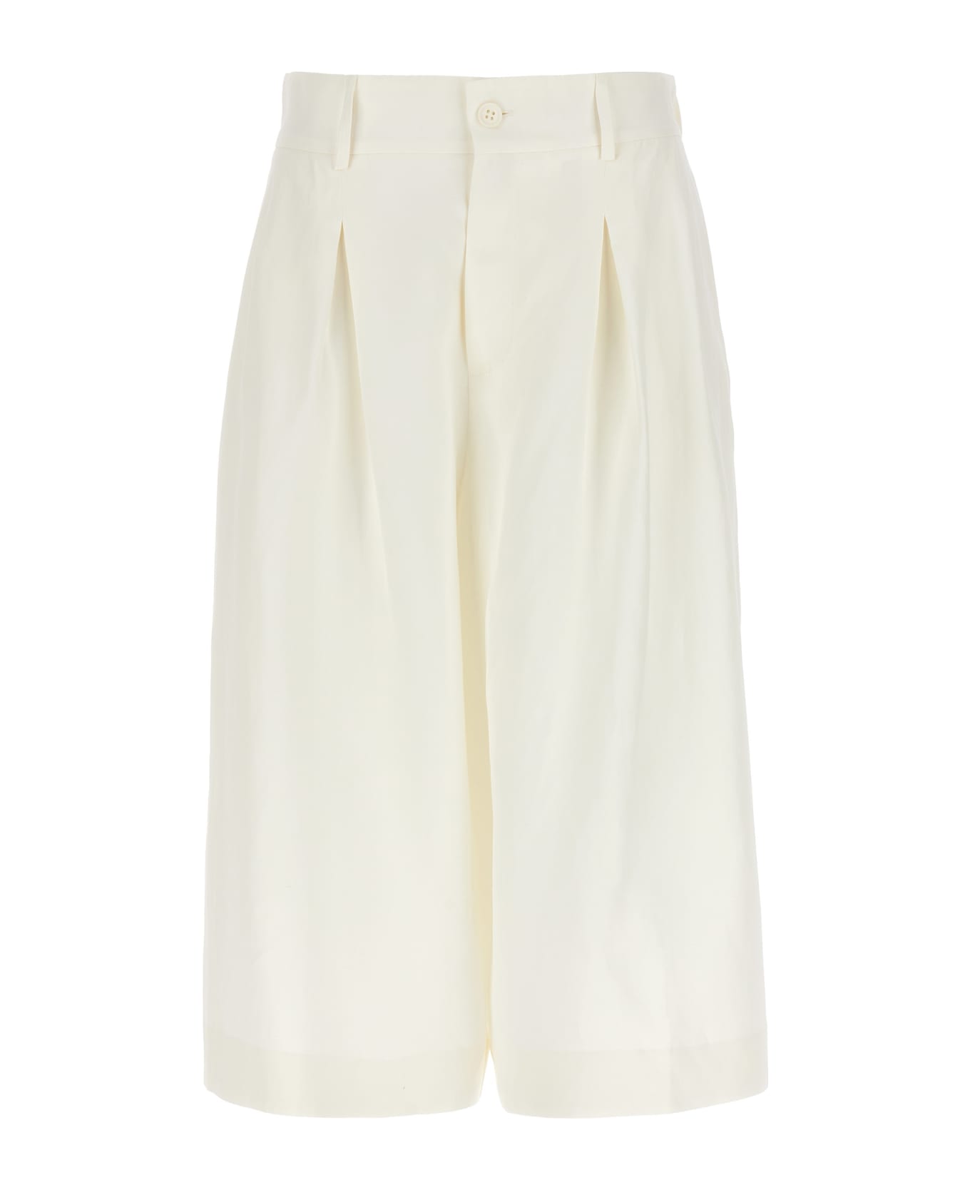 Parosh 'raisa' Bermuda Shorts - White