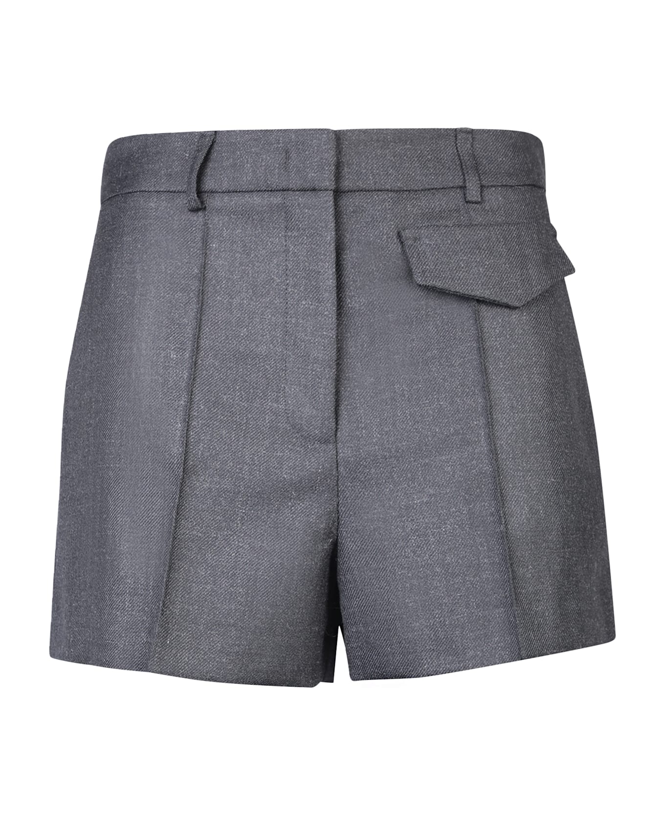 Blanca Vita Salicaria Dark Grey Shorts - Grey