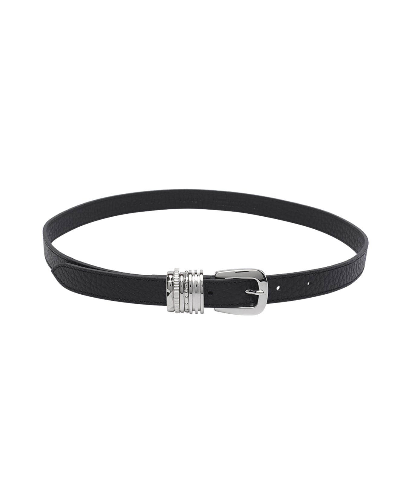 Orciani Leather Belt - Black