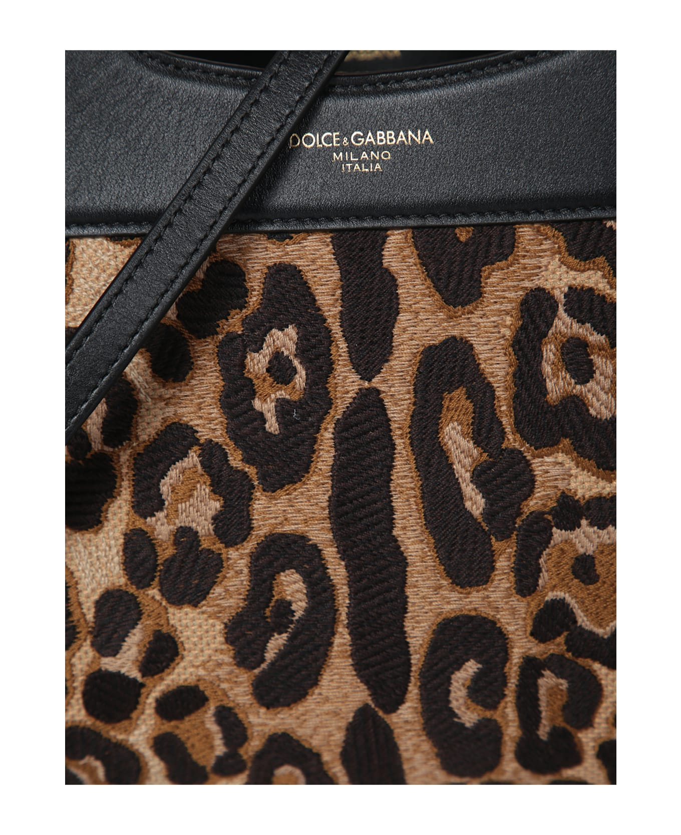 Dolce 
Gabbana Sicily Shopping Bag - Black