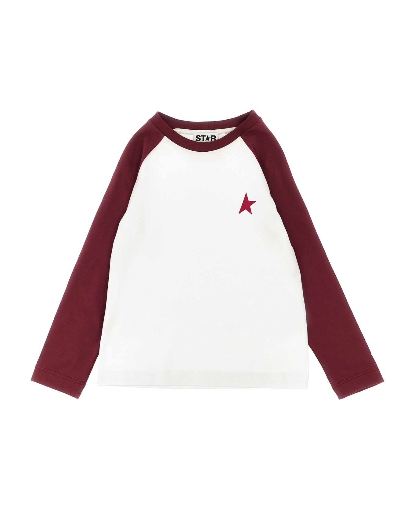 Golden Goose 'star' T-shirt - Bordeaux Tシャツ＆ポロシャツ