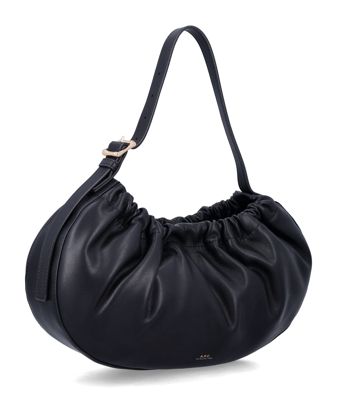 A.P.C. Ninon Hoop Bag - BLACK