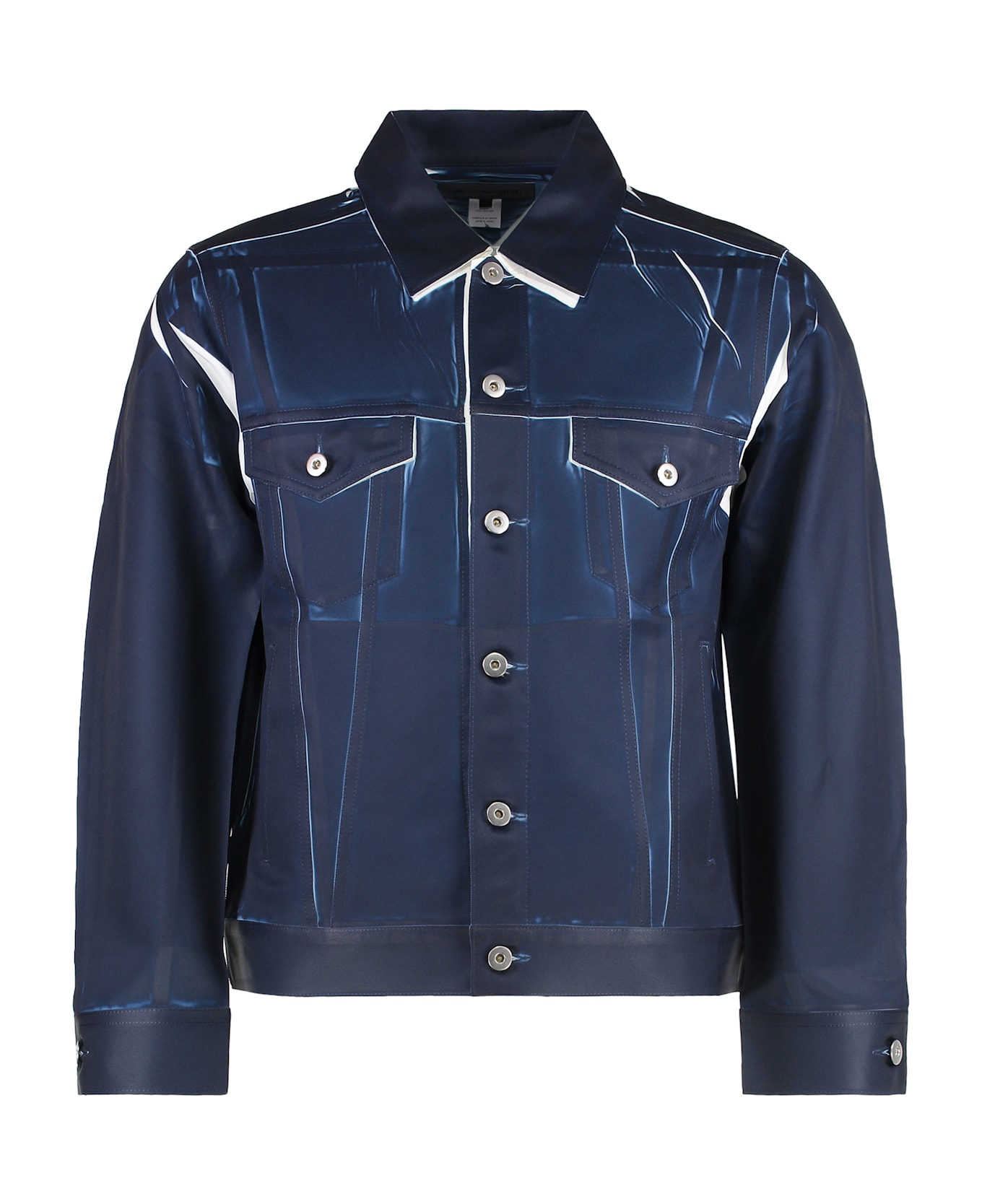 Comme des Garçons Shirt Technical Fabric Overshirt - blue