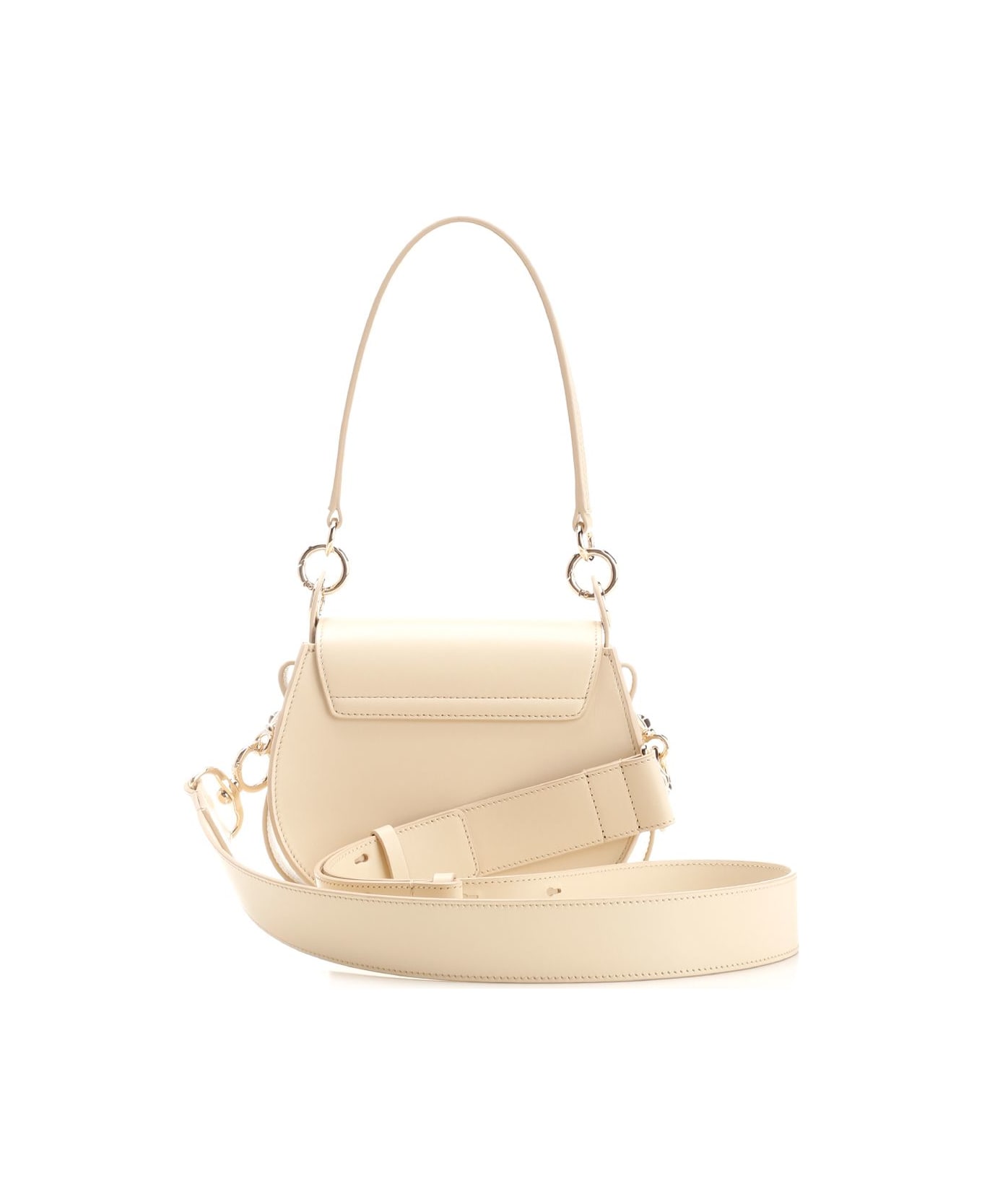 Chloé Small "tess" Handbag - Beige