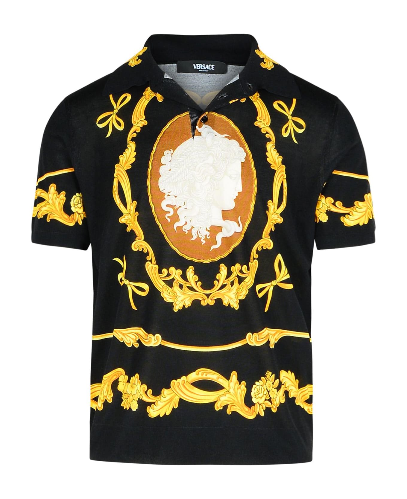 Versace Black Evening Shirt - Black