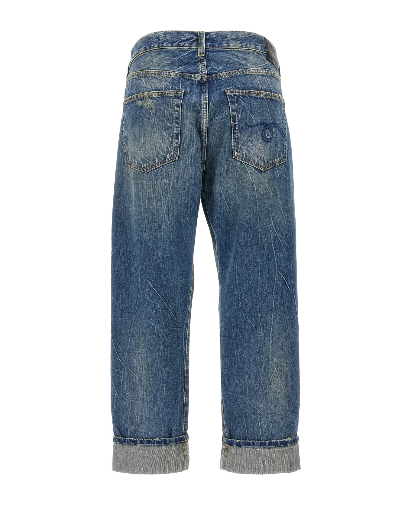 R13 'cross Over' Jeans - Blue