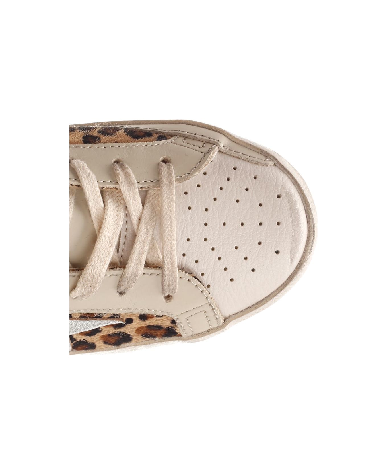 Golden Goose 'super Star' Sneakers - Beige