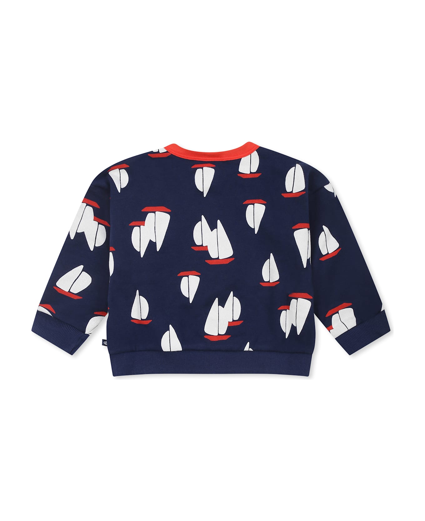 Petit Bateau Blue Sweatshirt For Baby Boy - Blue